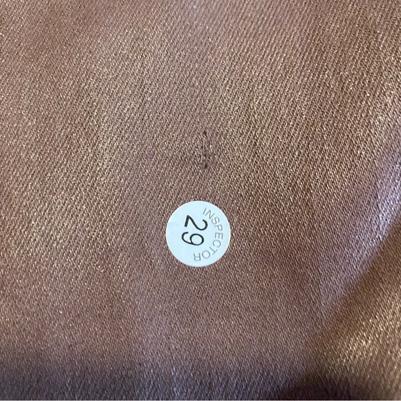 L’agence high rise Selma skinny coated jeans flare, Dark Mocha, 30, flaw see pic - Picture 6 of 9